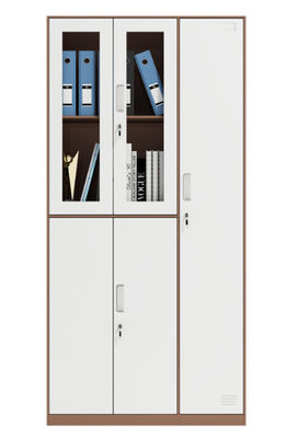 High Quality Steel Glass Door Office Furniture Modern Horizontal  File Cabinet