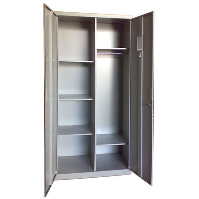 Swing Door Steel Cupboard 1850*900*450 Light Grey RAL7035 Knock Down Metal Combination Storage Cupboard