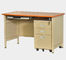 Detachable Large Computer Desk With Mobile Base Filing Cabinet Modern Design