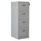 Steel File Storage Cabinet 4-Drawer Knockdown Design With Aluminium Alloy Recessed Handle