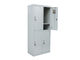 Smooth Surafce Four Door Cabinet , 0.4mm - 1.2mm Thickness Metal Sports Lockers