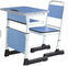 Customized environmental protection stainless steel office furniture student desk chair single desk