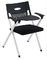 Foldable convenient steel office furniture office meeting training chairs