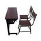 Foldable School Table Chair Set , Wooden Desktop Classroom Table And Chair Set