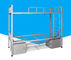 Stainless Steel Bunk Bed  School Furniture Metal Dormitory Bunk Bed Student Double Decker Bed