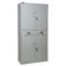 Middle 2 Drawers Full Height Swing Door Steel Filing Cabinet