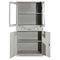 Middle 2-Drawers Swing Door Steel Storage Cabinet Metal Office Furniture Metal Storage Cupboard
