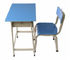 Single Student Chair With Writing Table , Kids Adjustable Student Desk And Chair