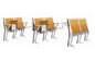 Folded Desk Steel School Furniture Waterproof Adjustable Leg Pad Easy To Assemble