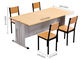 School Furniture Student Reading Table Children Study Desk Steel University Library Writing Table