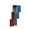 Fireproof Compartment Steel Locker , Double Color Metal Clothes Locker