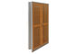 Customized Folding Cupboard For Clothes Orange Net Doors 36 &quot; W X 16 &quot; D X 72 &quot; H Size