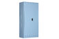 Steel Cupboards Cabinet Foldable Storage Cabinets 36 &quot; W X 20 &quot; D X 74 &quot; H Size Sky Blue Color