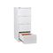 1.2mm Metal 4 Drawer Steel Filing Cabinet for School Government Family Universal