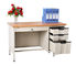 H780 Office Metal Reading Table With Drawer Teacher Steel Computer Table