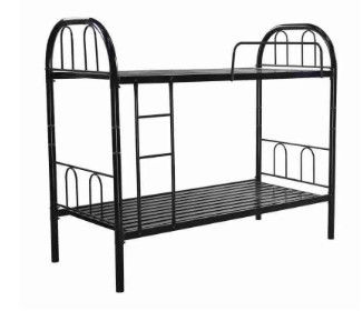 Simple Steel Bunk Bed Portable Modern Metal Bunk Bed School  Home Furniture