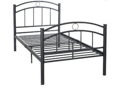 700 Mm Height Iron Steel School Furniture Bed Base Strong Structure Black Color