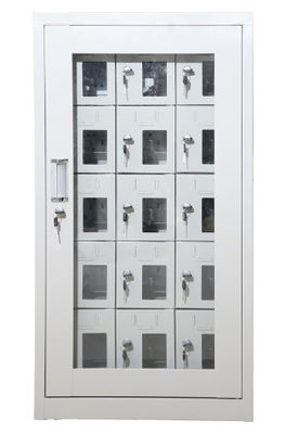 School / Public Steel Office Furniture Multiple Mobile Phone Charging Stations