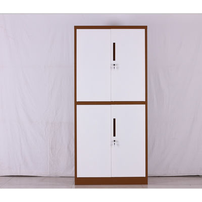 Folding Storage Cabinet 4 Door 0.5mm Steel Office Furniture