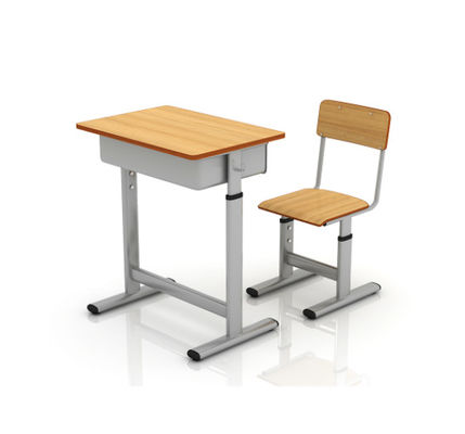 Steel Study Table And Chair For Students Classroom Metal Chair With Desk School Furniture