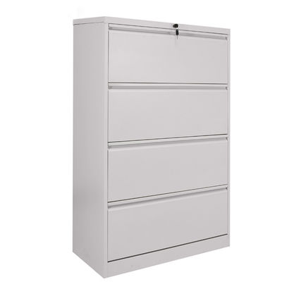 Office Furniture Lockable Filing Cabinet Steel 4 Drawer Hanging File Cabinet