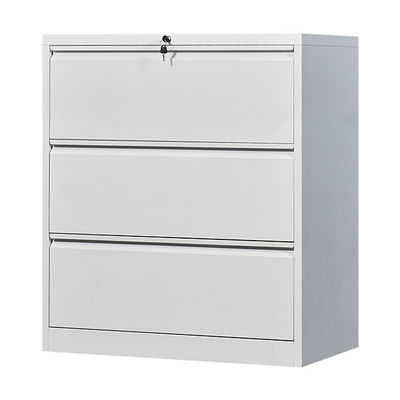 Office Furniture Lockable Steel Lateral Filing Cabinet 3 Drawer Hanging Filing Cabinet