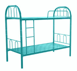 Simple Steel Bunk Bed Portable Modern Metal Bunk Bed School  Home Furniture