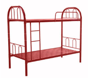 Simple Steel Bunk Bed Portable Modern Metal Bunk Bed School  Home Furniture