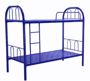 Simple Steel Bunk Bed Portable Modern Metal Bunk Bed School  Home Furniture