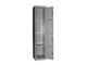 Home Four Door Metal Office Lockers Fireproof Electrostatic Spraying Surface
