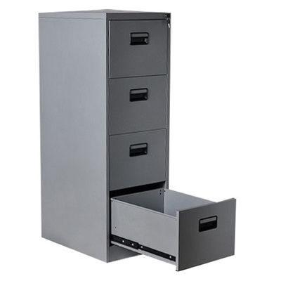 Knock Down Four Drawer File Cabinet For A4 File Holder