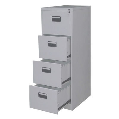 Knock Down Four Drawer File Cabinet For A4 File Holder