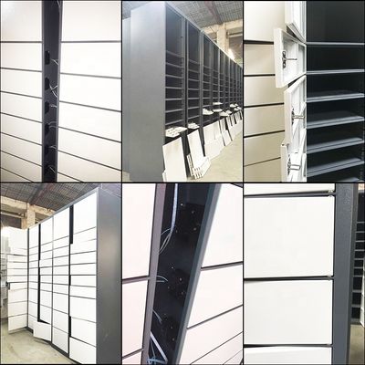 Middle / High End Parcel Delivery Locker Community Use Smart With Standing Legs