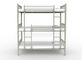 School Furniture Metal Bunk Bed Tribed Large Space Bed Bedroom Frame Heavy Duty Adult 3 Layer Metal Bed