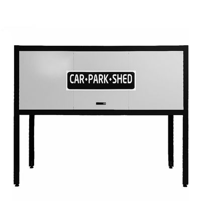 Steel Garage Storage Cabinet Over Car Bonnet Car Parking Storage Locker 2300mm Width