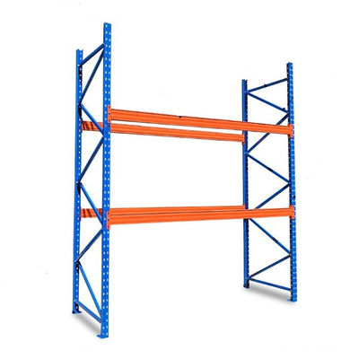 1 - 3 Tons Pallet Steel Warehouse Shelving , 4 Layers Boltless Steel Shelving