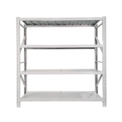 Powder Coated Steel Shelving Racks 200kg Per Layer Loading For Warehouse Storages