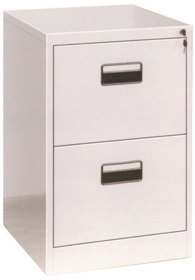 Office Steel Cabinet Two Drawer File Cabinet With PVC Recessed Handle