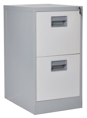 Office Steel Cabinet Two Drawer File Cabinet With PVC Recessed Handle