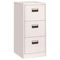 High Sided 3 Drawers Metal Filing Cabinet For A4 / A5 Documents
