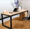 Fashion design simple steel office furniture custom multi color desk