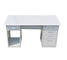 Anti Collision 0.5 - 1.20mm 8 Drawer Desk , Durable White Computer Desk