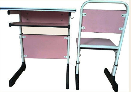 Customized environmental protection stainless steel office furniture student desk chair single desk