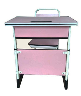 Customized environmental protection stainless steel office furniture student desk chair single desk