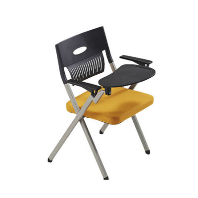 Foldable convenient steel office furniture office meeting training chairs