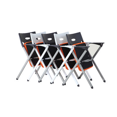 Foldable convenient steel office furniture office meeting training chairs