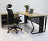 Stainless Steel Frame Administrative Office Desk , 18 - 25mm Steeline Office Furniture