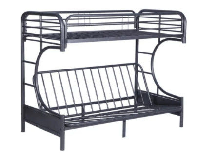 Anti Corrosion Stainless Steel Bunk Bed ,  Folding Double Decker Bunk Bed For Children