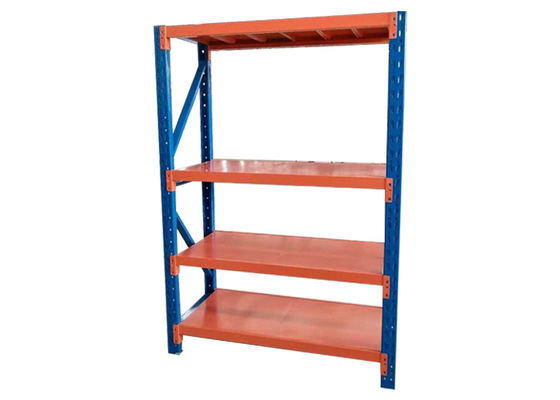 H2000 * W1800 * D600mm Steel Shelving Racks Corrosion Protection Middle / Heavy Duty