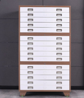 Customized steel office furniture A4 paper drawing cabinet map file cabinet